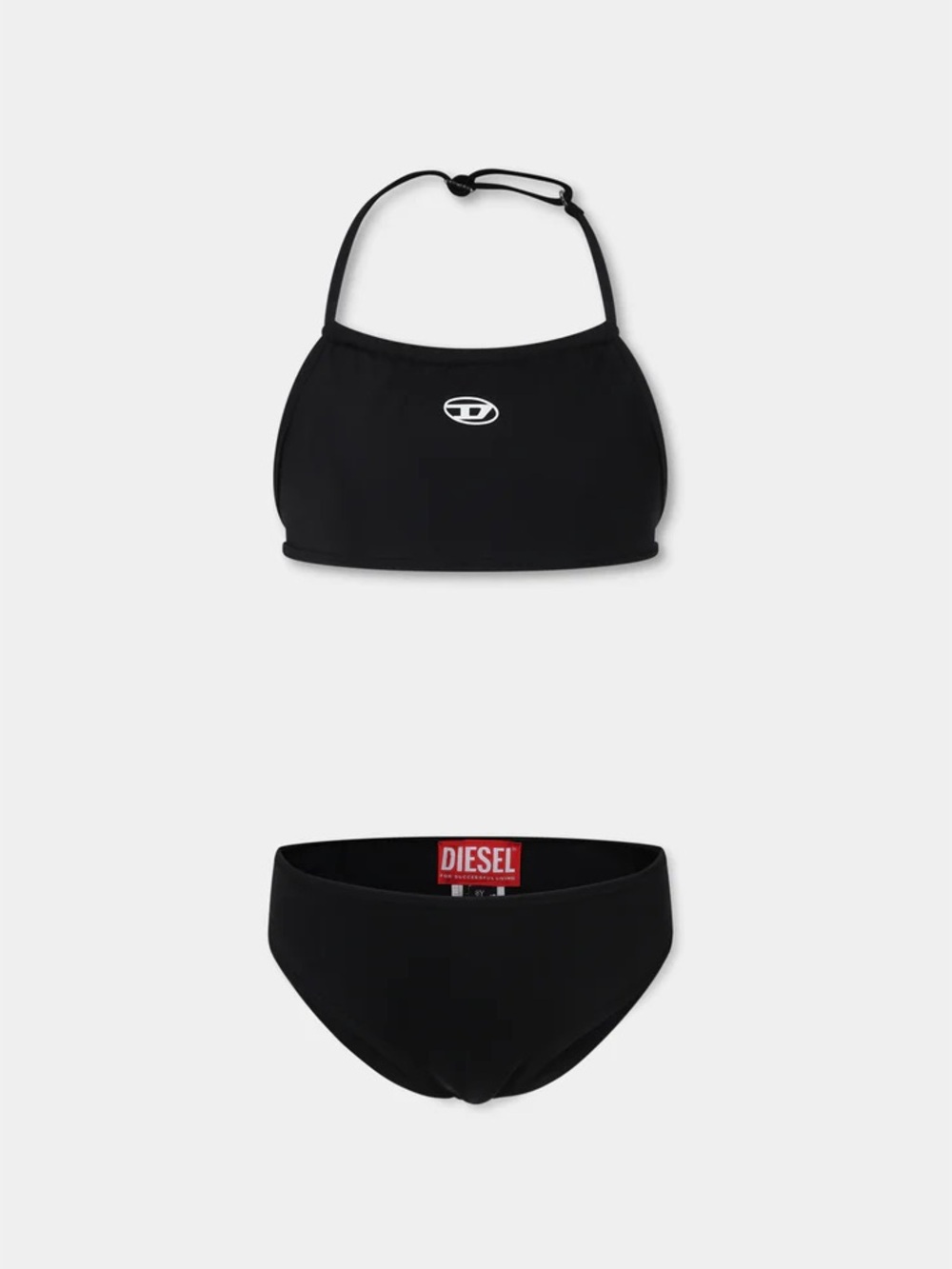 Diesel Black bikini for girl with logo